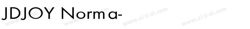 JDJOY Norma字体转换